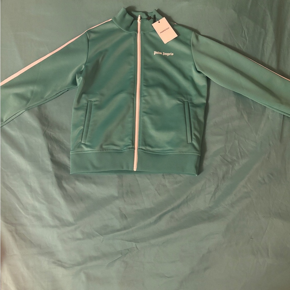 Palm Angels Green Track Jacket